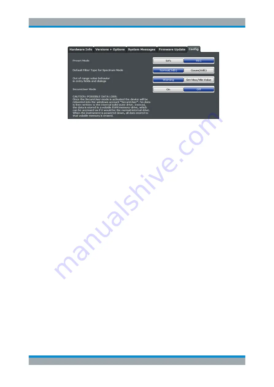 Rohde & Schwarz ESW Series User Manual Download Page 339