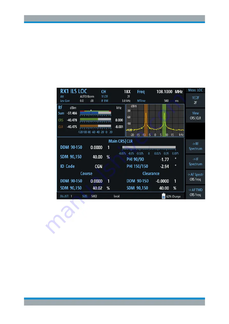 Rohde & Schwarz EVSF1000 User Manual Download Page 40