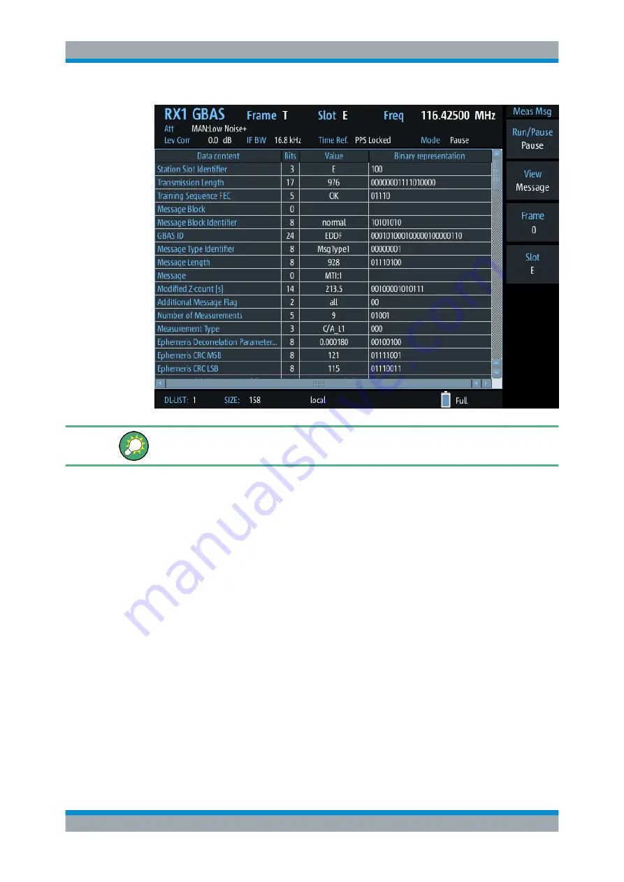 Rohde & Schwarz EVSF1000 User Manual Download Page 130