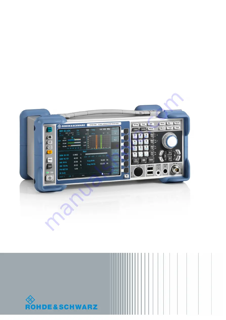 Rohde & Schwarz EVSG1000 User Manual Download Page 1