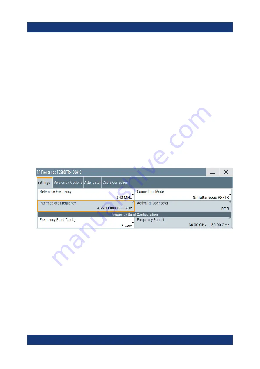 Rohde & Schwarz FE50DTR Manual Download Page 35