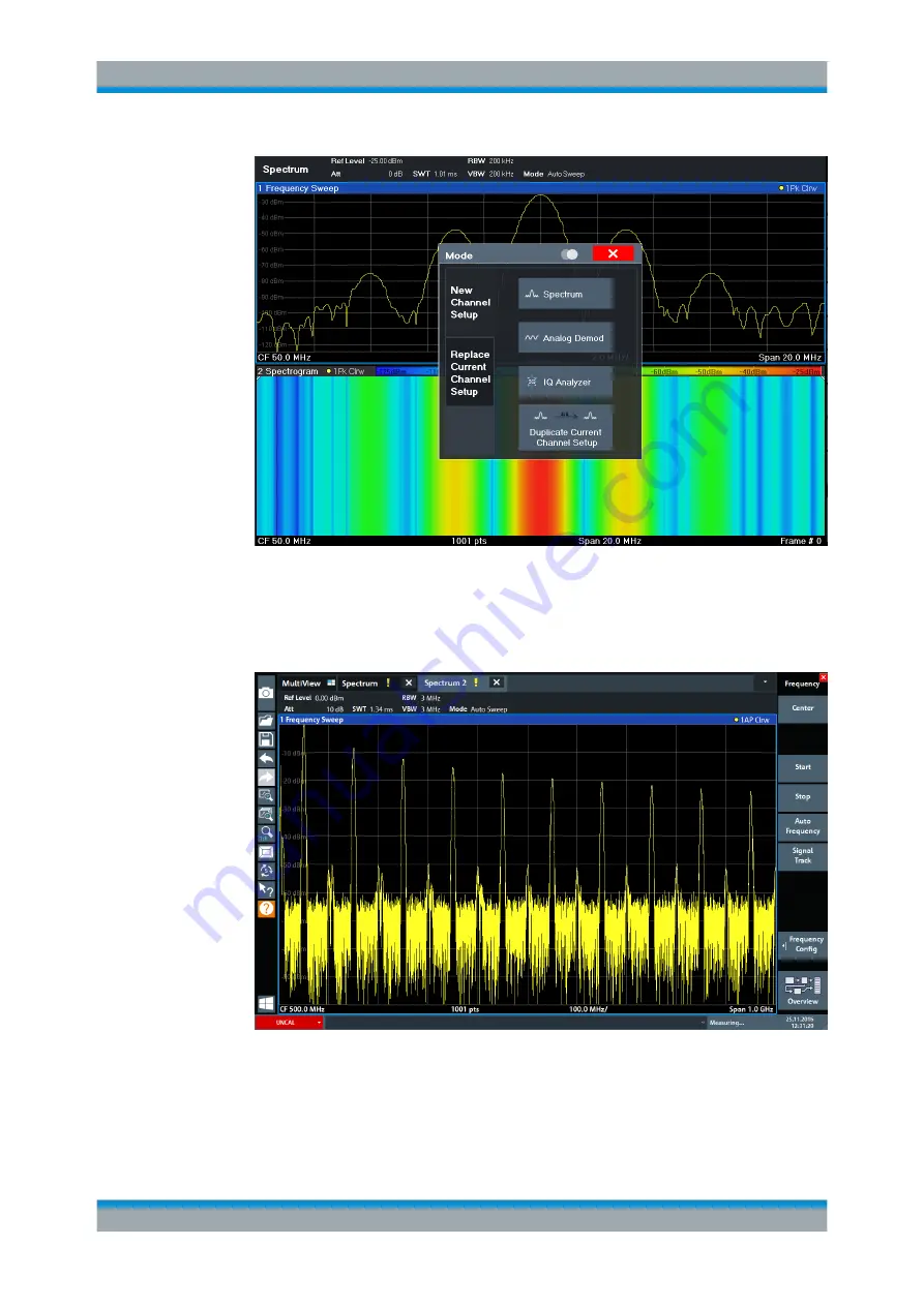 Rohde & Schwarz FPL1000 Series User Manual Download Page 49