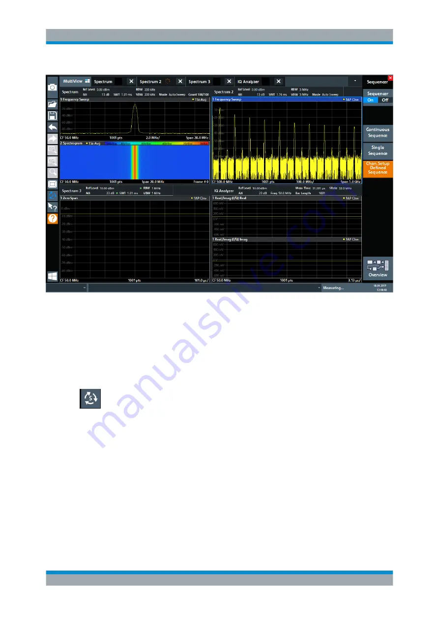 Rohde & Schwarz FPL1000 Series User Manual Download Page 52