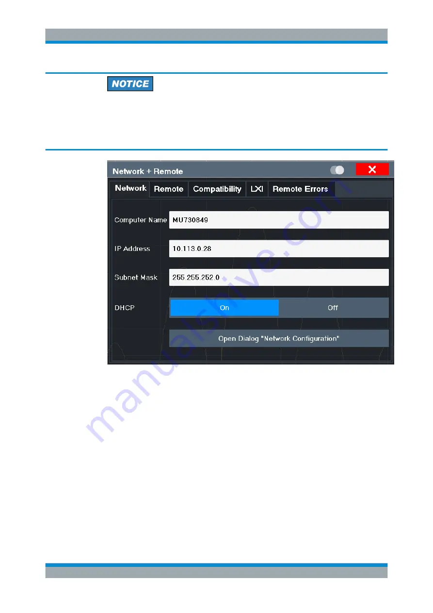 Rohde & Schwarz FPL1000 Series User Manual Download Page 200