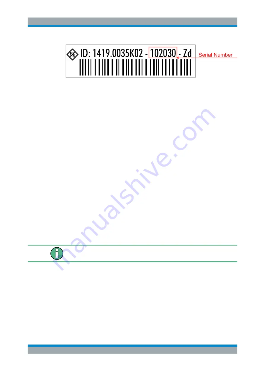 Rohde & Schwarz FPL1000 Series User Manual Download Page 201