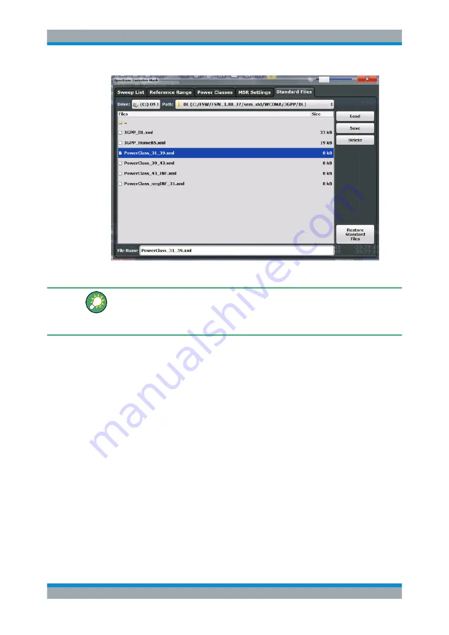 Rohde & Schwarz FPL1000 Series User Manual Download Page 312