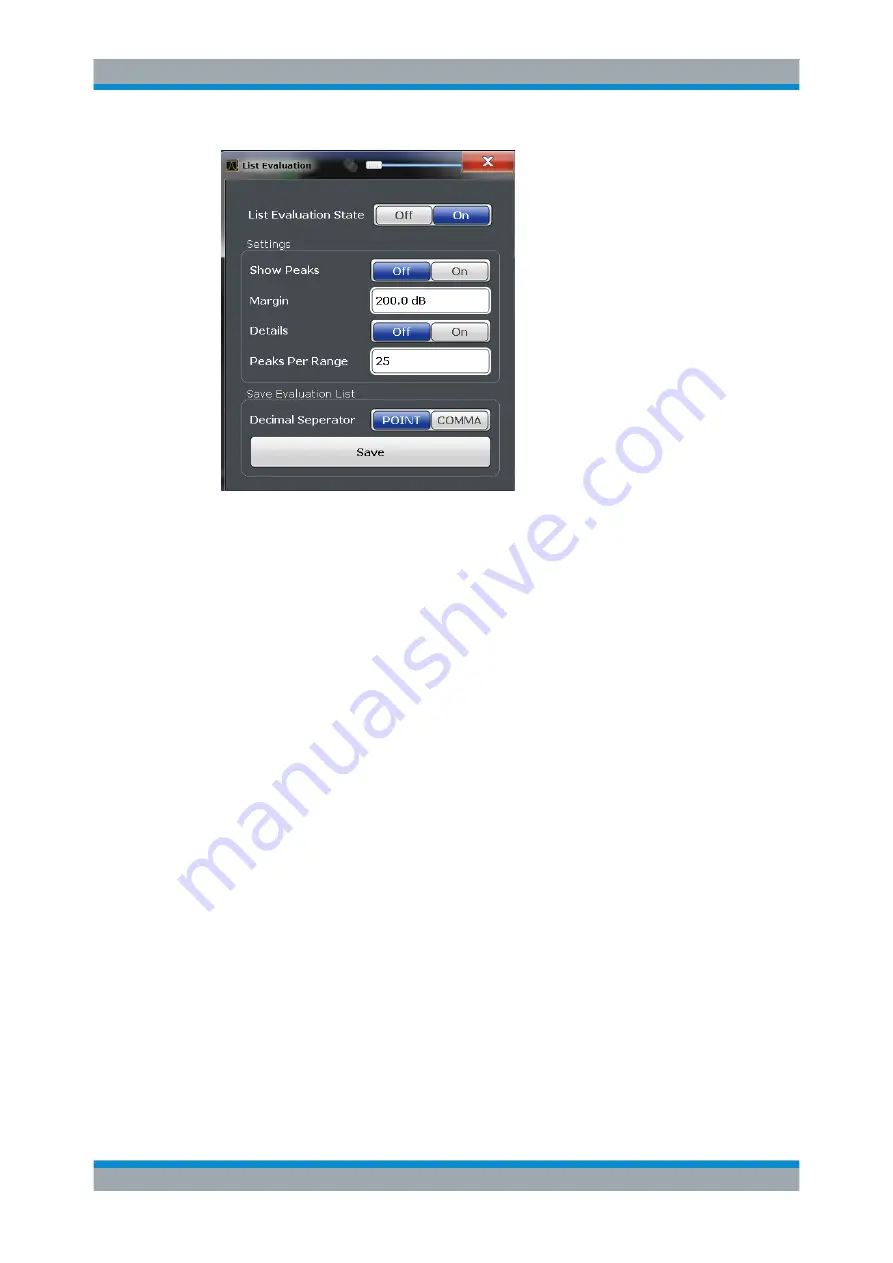 Rohde & Schwarz FPL1000 Series User Manual Download Page 336