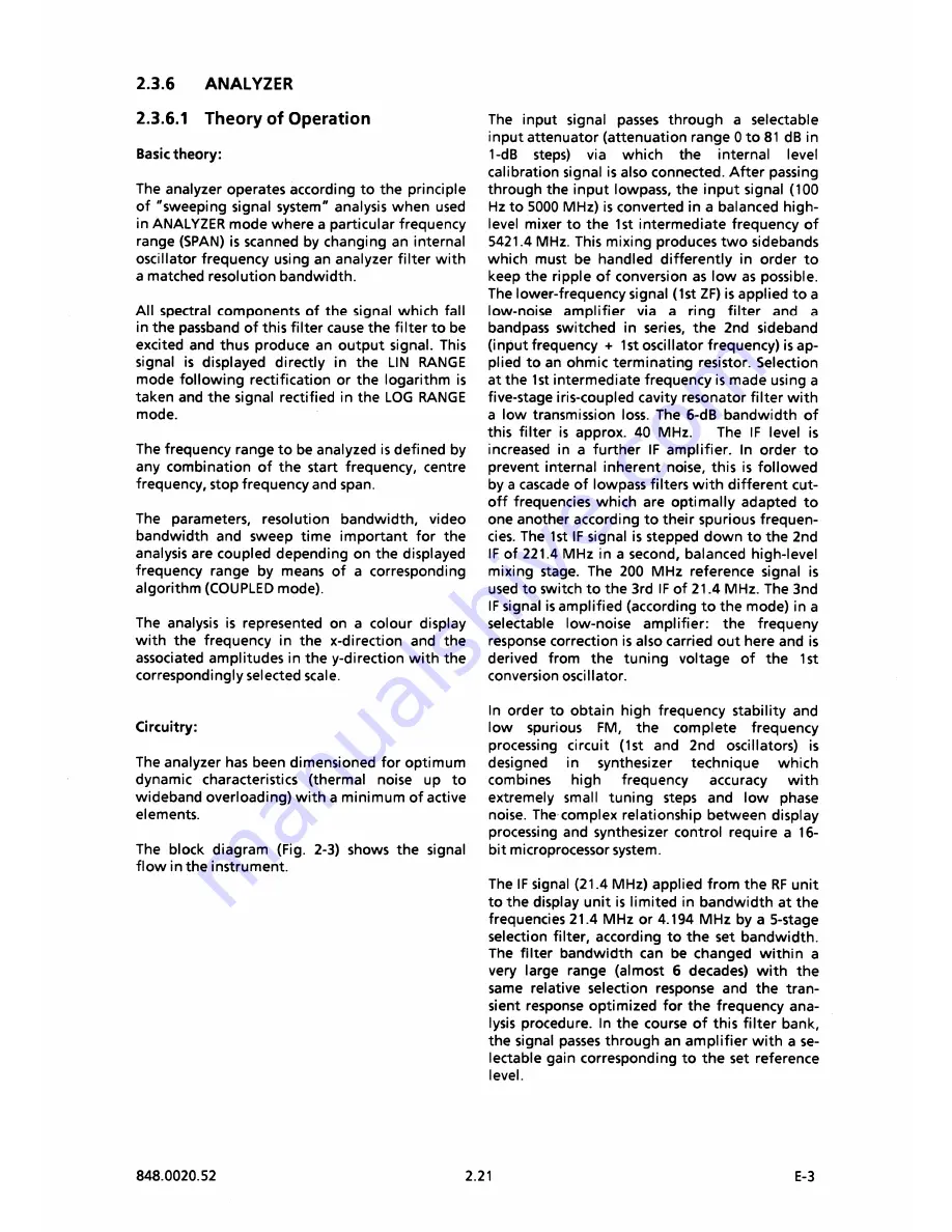 Rohde & Schwarz FSB Operating Manual Download Page 85