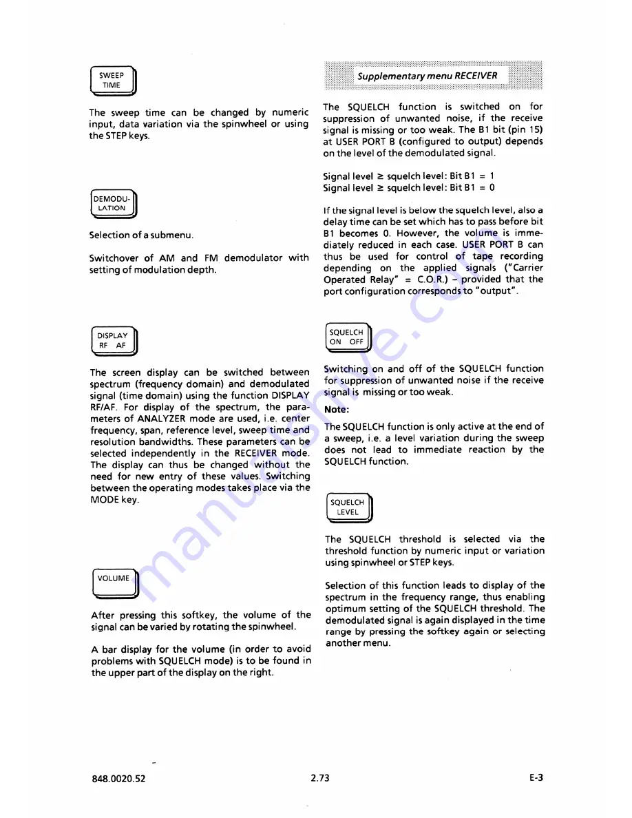 Rohde & Schwarz FSB Operating Manual Download Page 137