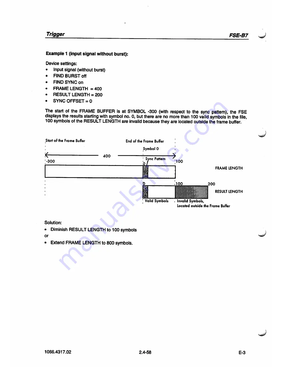 Rohde & Schwarz FSE-B7 Operating Manual Download Page 86