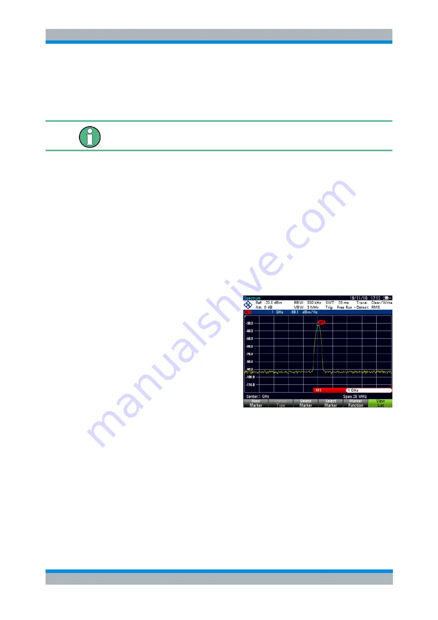 Rohde & Schwarz FSH13 Operating Manual Download Page 136