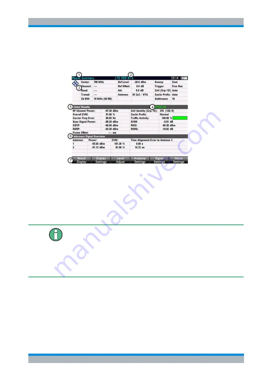 Rohde & Schwarz FSH13 Operating Manual Download Page 324