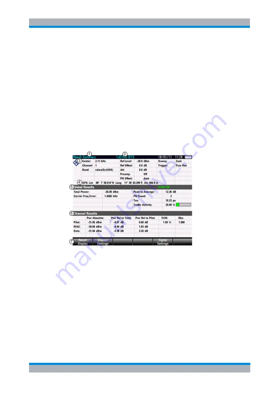 Rohde & Schwarz FSH4 Operating Manual Download Page 216