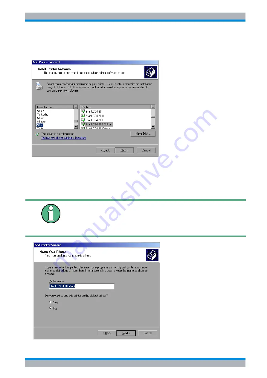 Rohde & Schwarz FSQ series Quick Start Manual Download Page 217