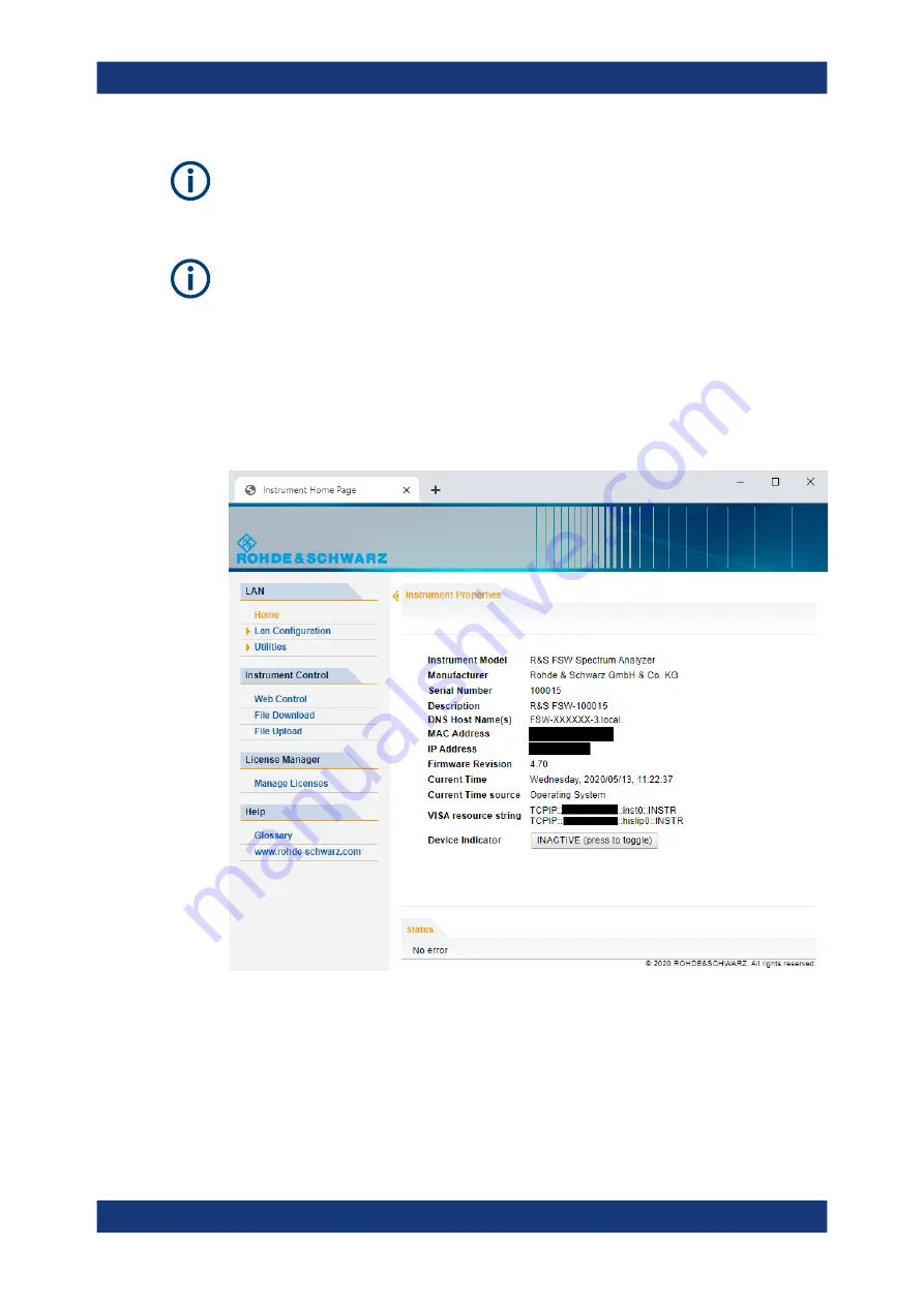 Rohde & Schwarz FSV3000 User Manual Download Page 776