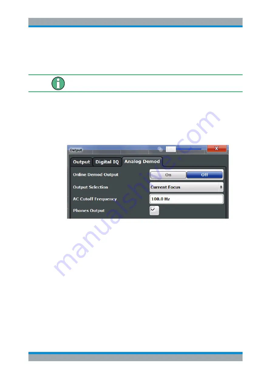 Rohde & Schwarz FSW Series User Manual Download Page 124