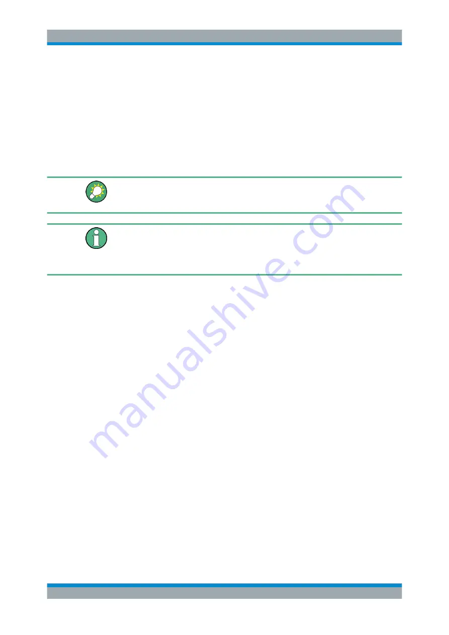 Rohde & Schwarz FSW Series User Manual Download Page 170