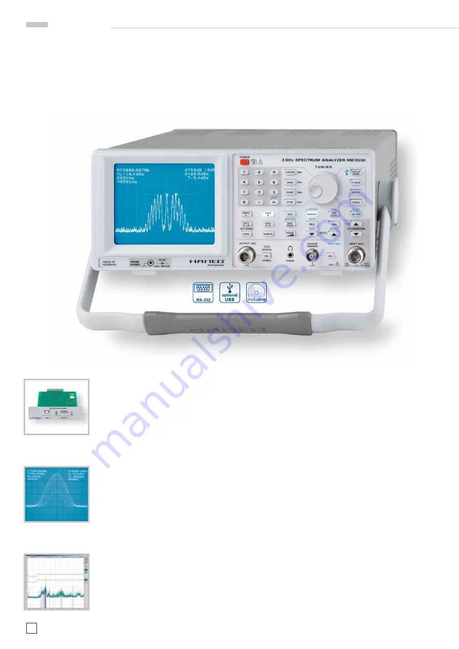 Rohde & Schwarz Hameg HM5530 Manual Download Page 60