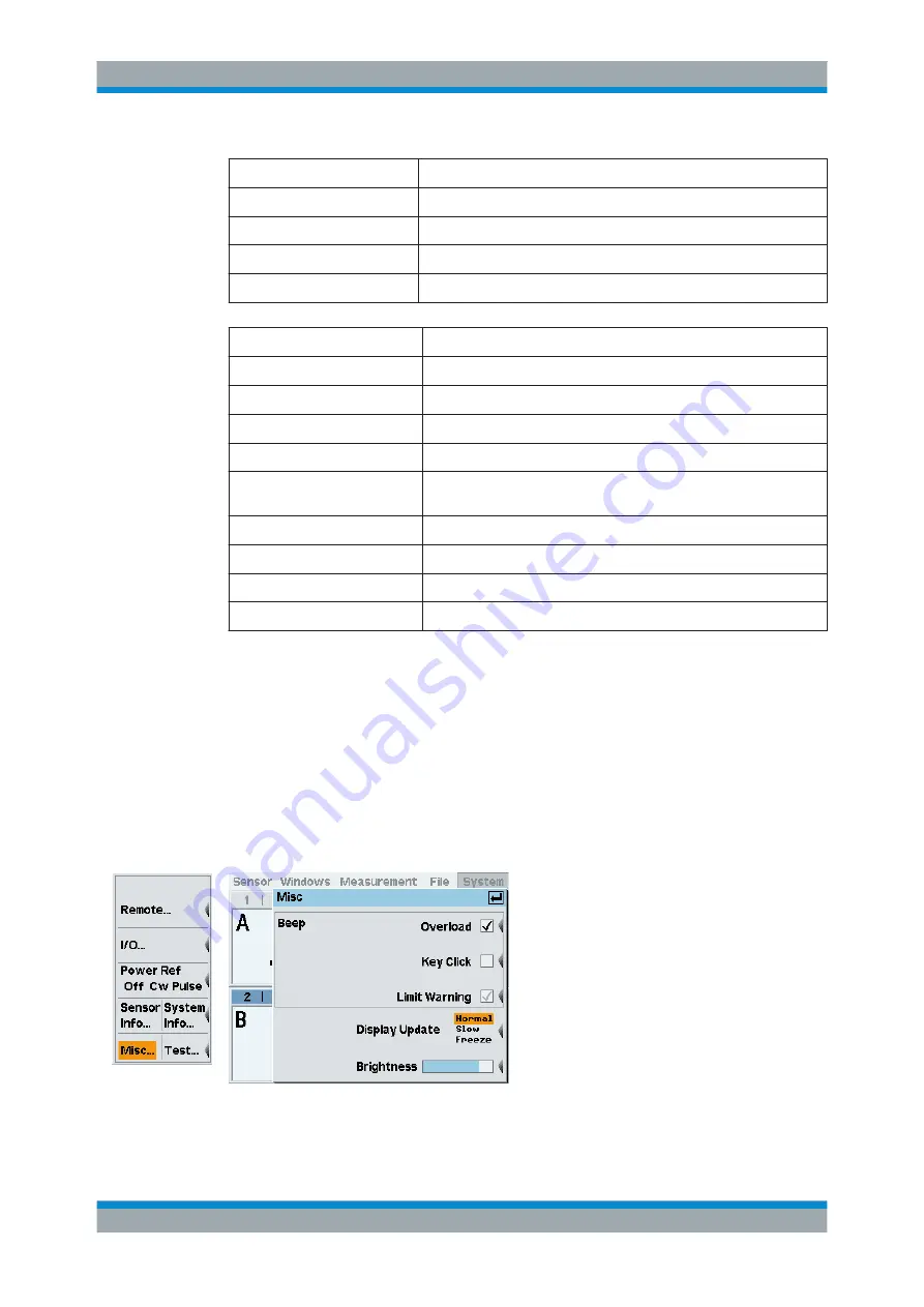 Rohde & Schwarz NRP2 User Manual Download Page 163