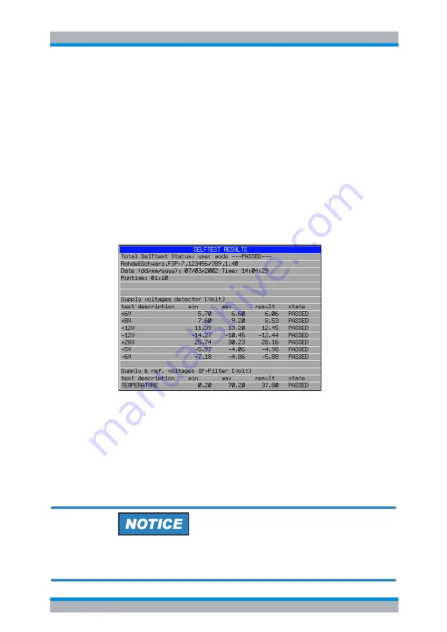 Rohde & Schwarz R&S FSP Series Operating Manual Download Page 263