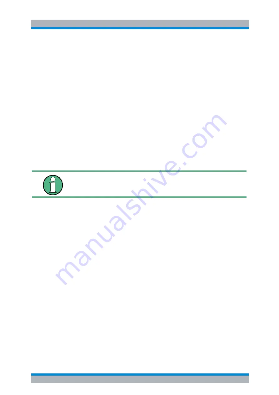 Rohde & Schwarz R&S FSP Series Operating Manual Download Page 591