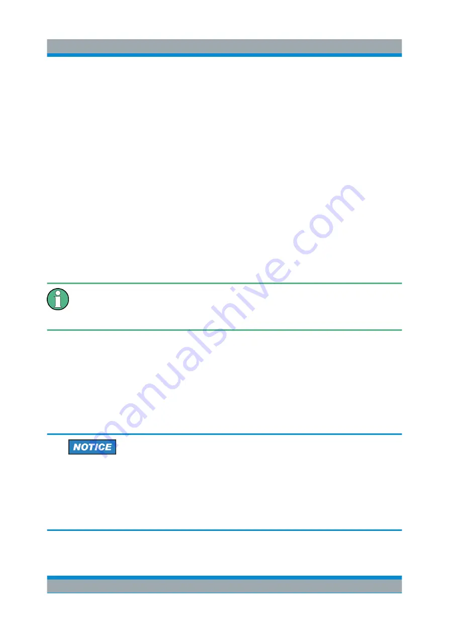 Rohde & Schwarz R&S FSV Quick Start Manual Download Page 65