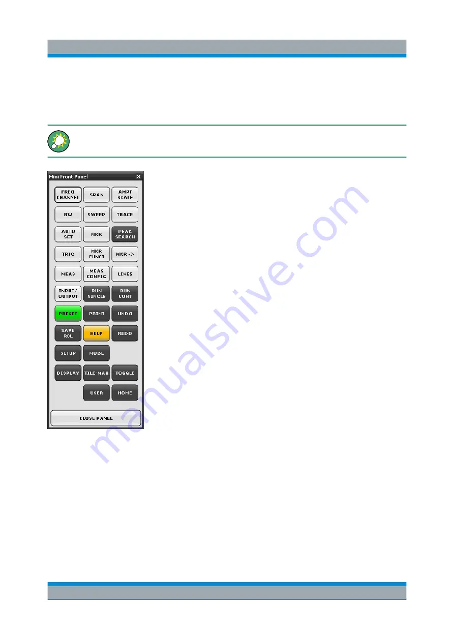 Rohde & Schwarz R&S FSV Quick Start Manual Download Page 128