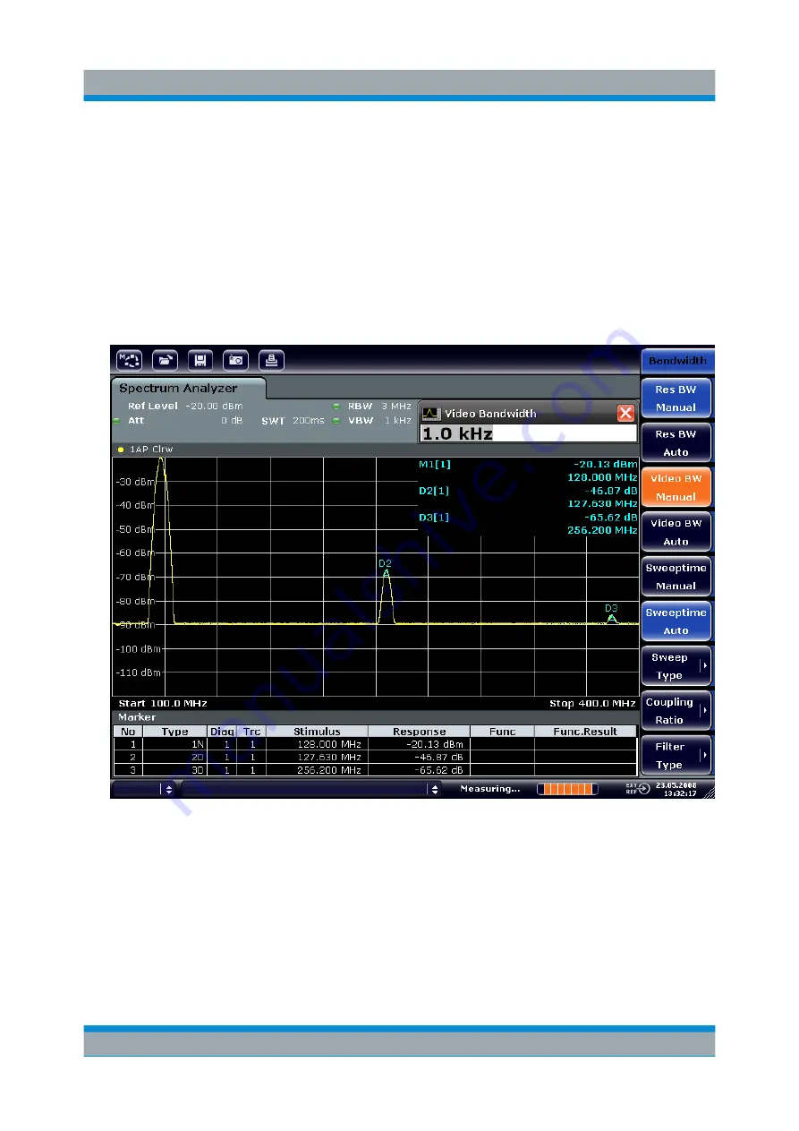 Rohde & Schwarz R&S FSV Скачать руководство пользователя страница 143