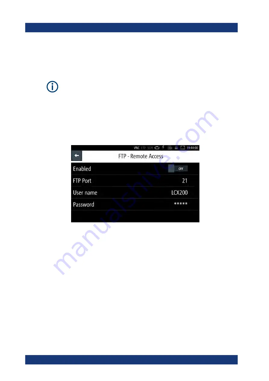 Rohde & Schwarz R&S LCX Series User Manual Download Page 155