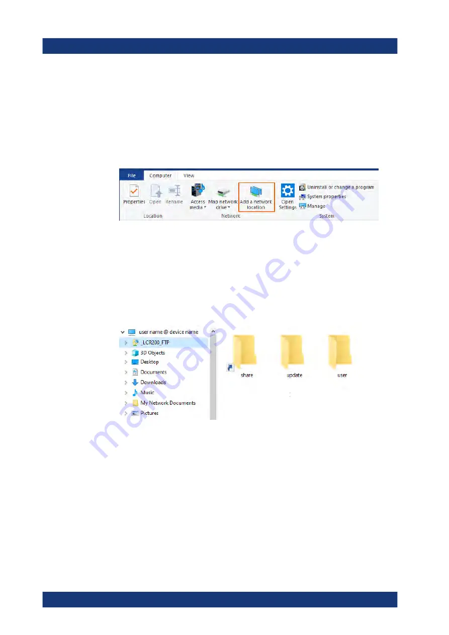 Rohde & Schwarz R&S LCX Series User Manual Download Page 169