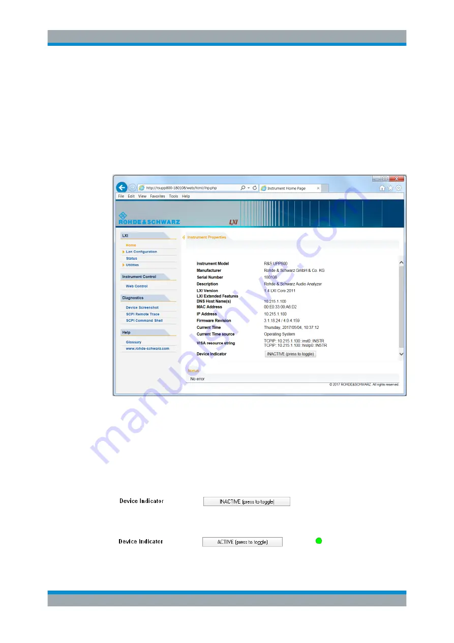 Rohde & Schwarz R&S UPP User Manual Download Page 71