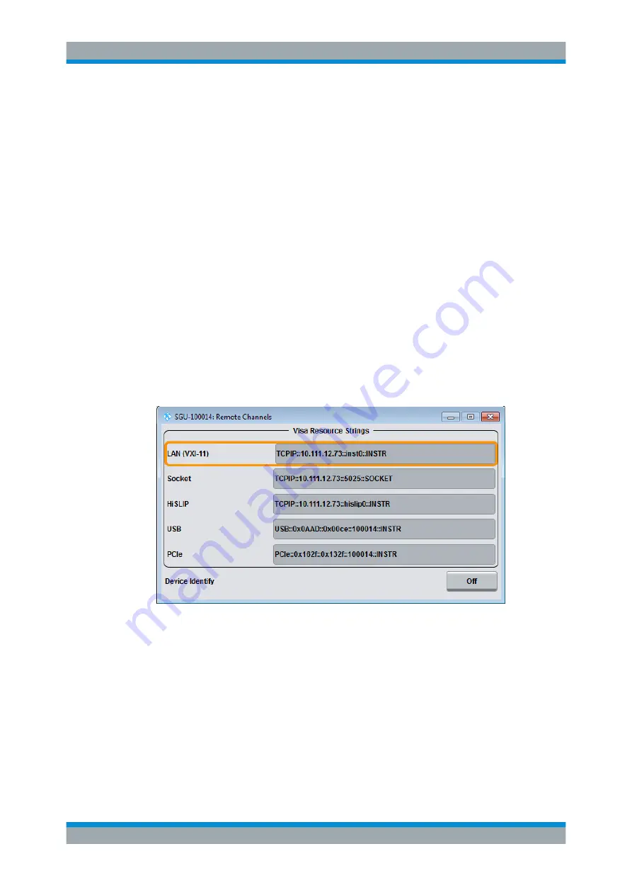 Rohde & Schwarz SGU100A User Manual Download Page 102