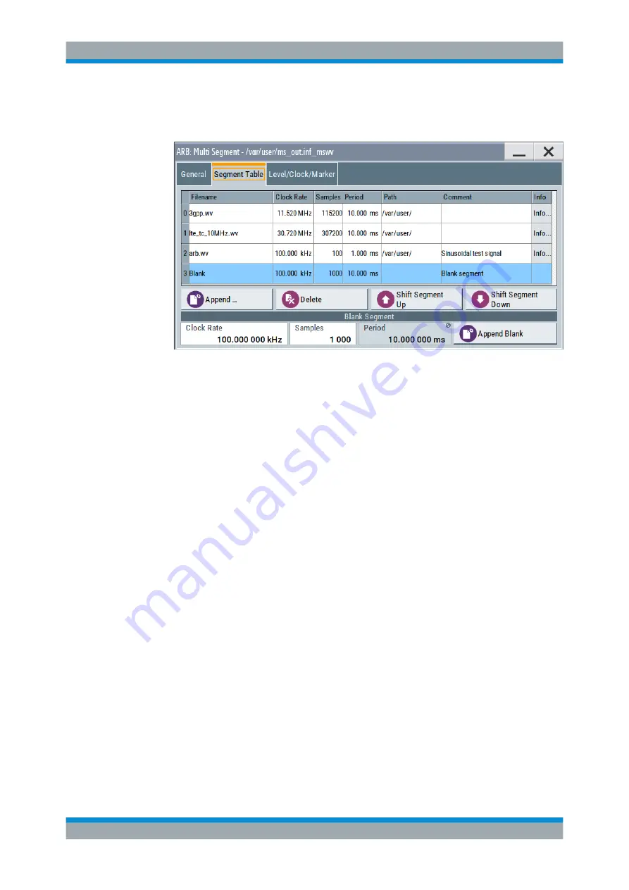 Rohde & Schwarz SMBV100B User Manual Download Page 205