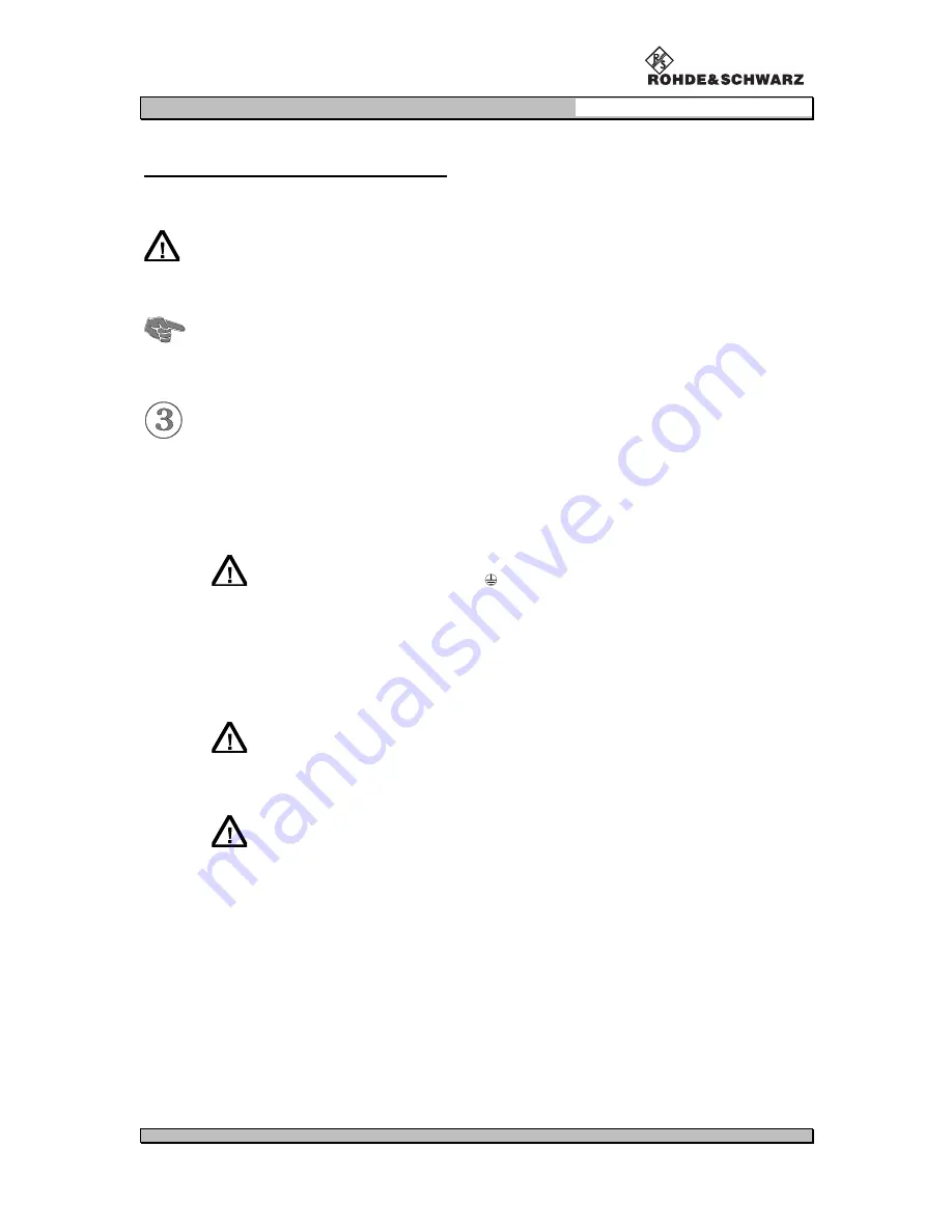 Rohde & Schwarz VOR/ILS Analyzer EVS200 User Manual Download Page 10