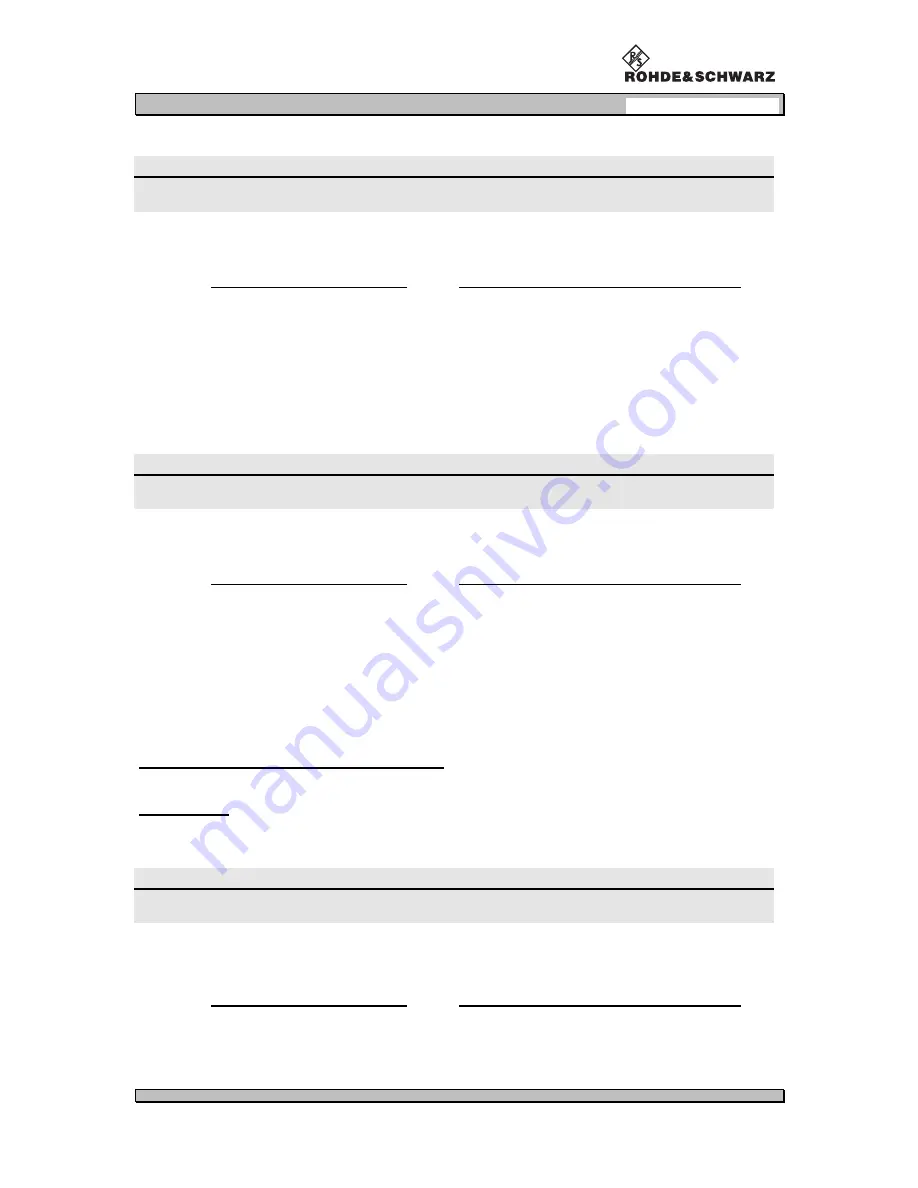 Rohde & Schwarz VOR/ILS Analyzer EVS200 User Manual Download Page 44