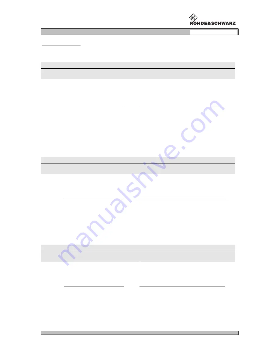 Rohde & Schwarz VOR/ILS Analyzer EVS200 User Manual Download Page 58