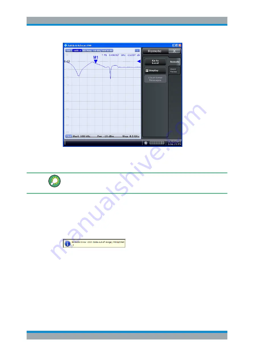 Rohde & Schwarz ZNB20 User Manual Download Page 660