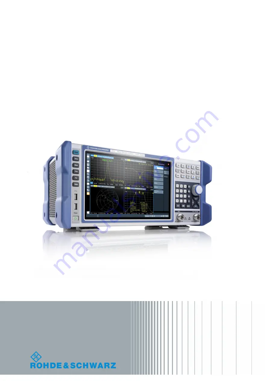 Rohde & Schwarz ZNL Series User Manual Download Page 1