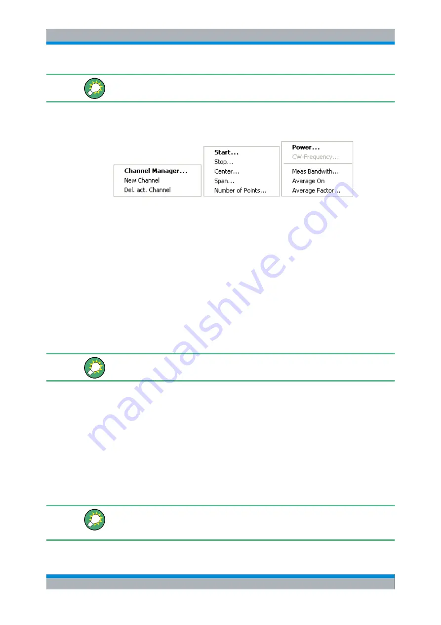 Rohde & Schwarz ZVA110 Quick Start Manual Download Page 62