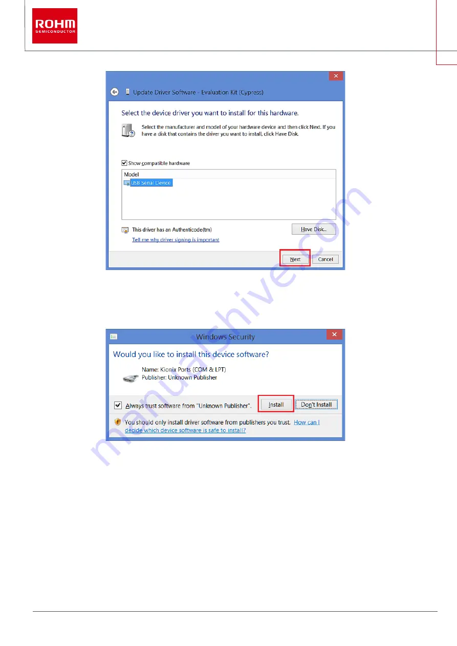 Rohm RKX-EVK-001 User Manual Download Page 45