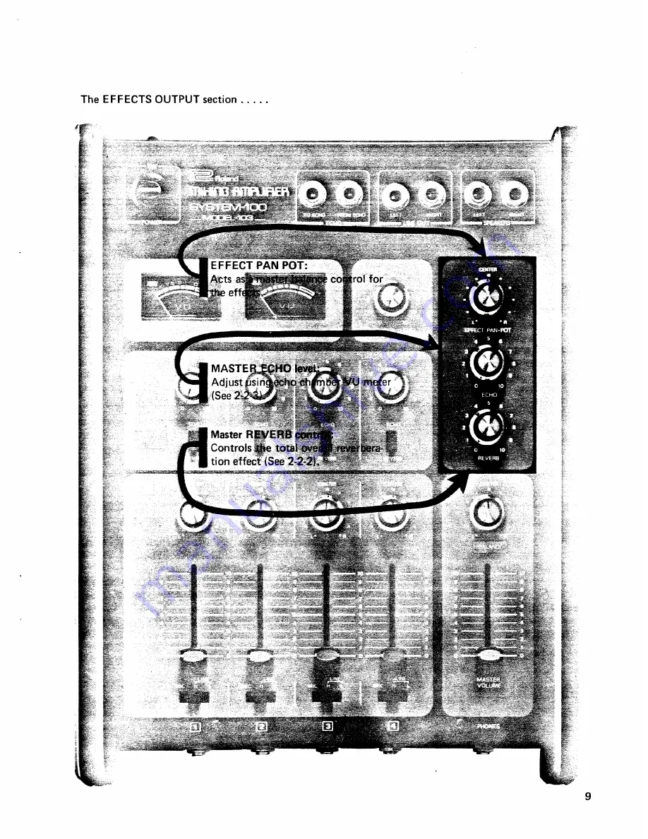 Roland 103 Instruction Manual Download Page 9