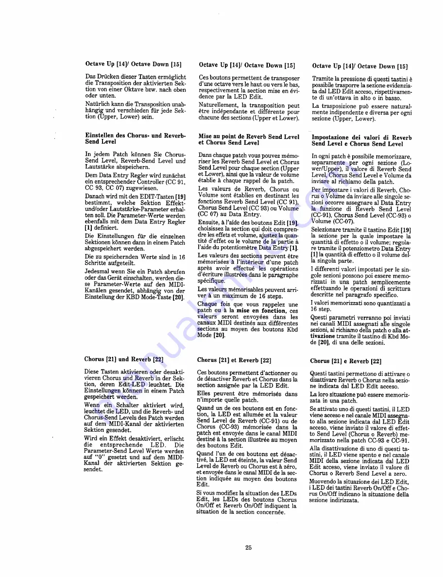 Roland AX-1 Owner'S Manual Download Page 25