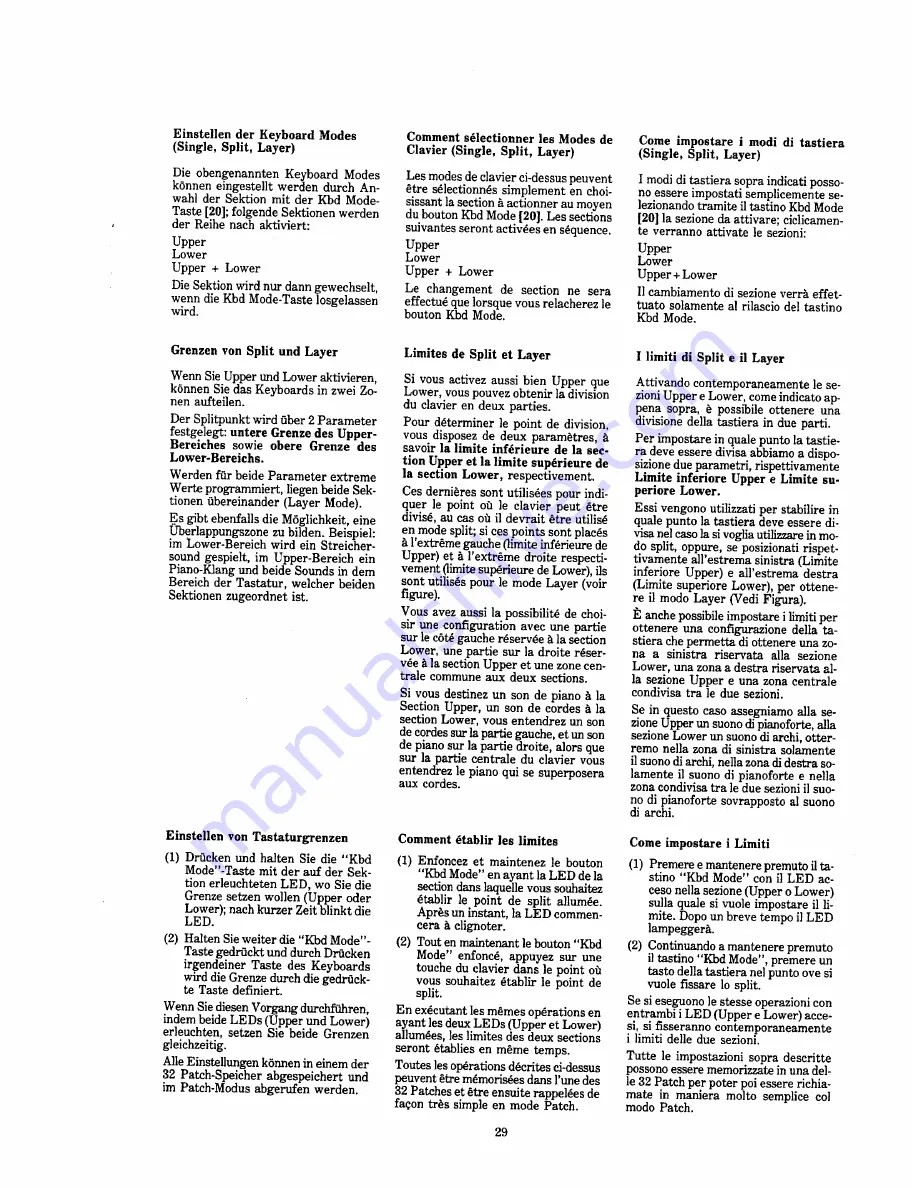 Roland AX-1 Owner'S Manual Download Page 29