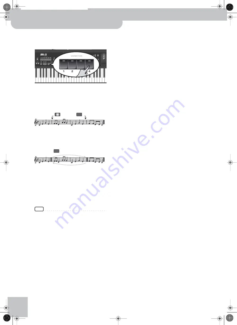 Roland BK-5 Owner'S Manual Download Page 40