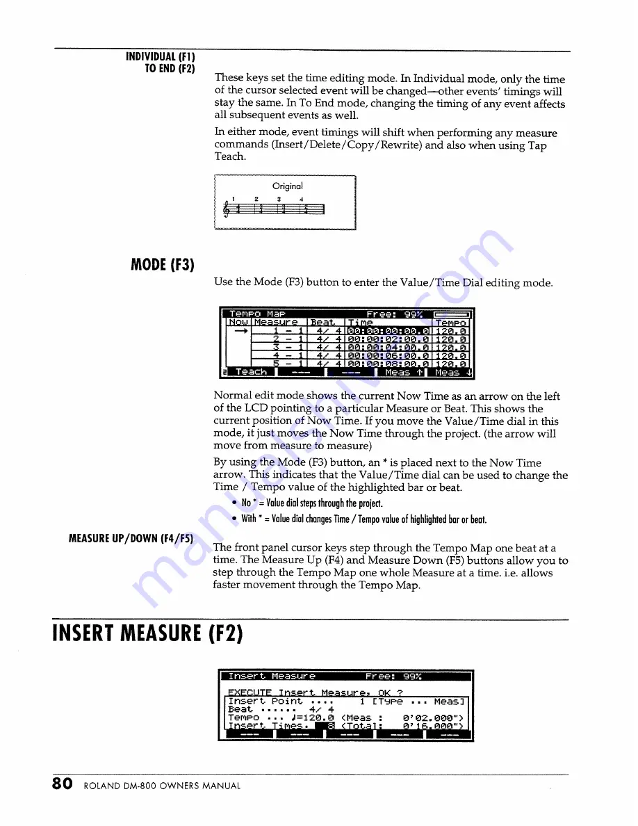 Roland DM-800 Owner'S Manual Download Page 82