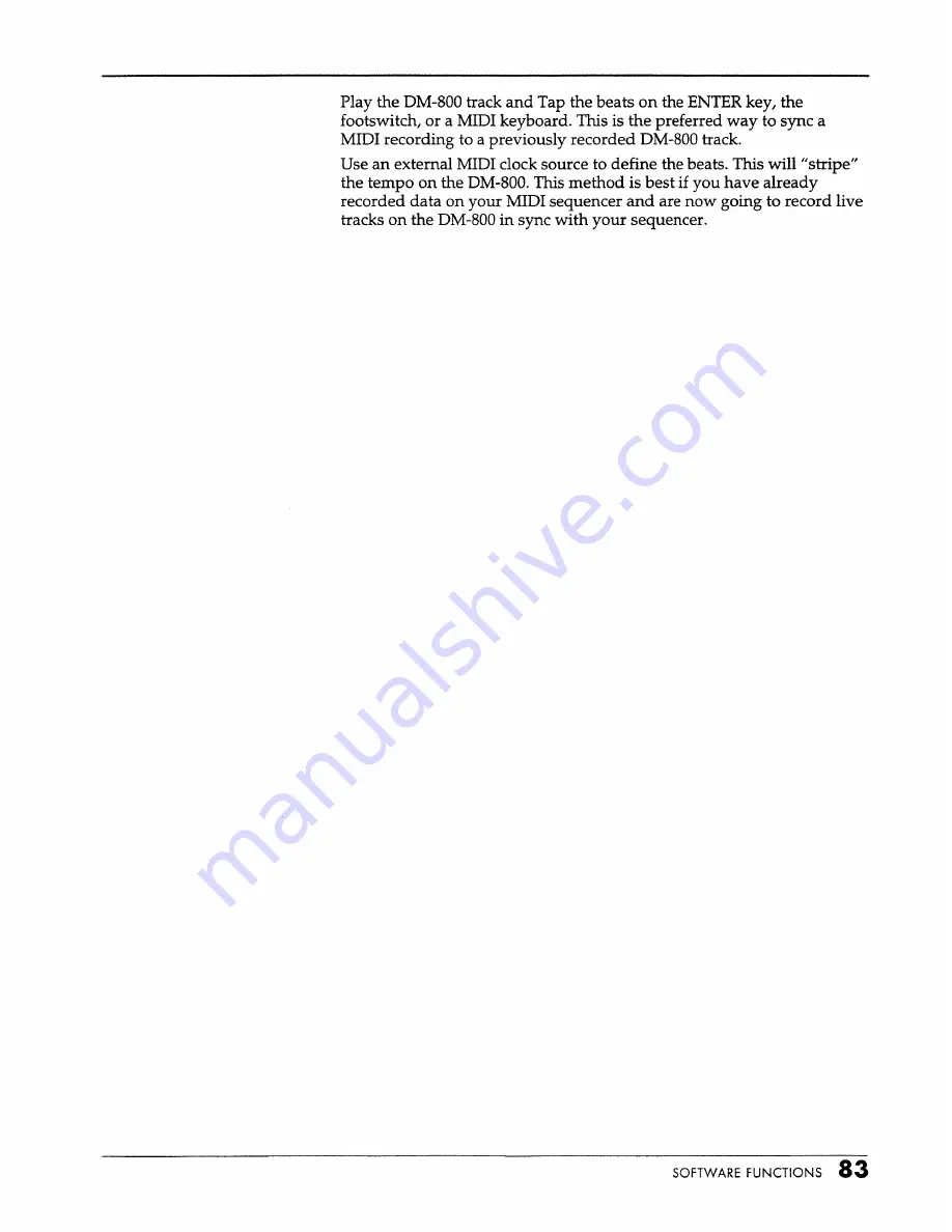 Roland DM-800 Owner'S Manual Download Page 85