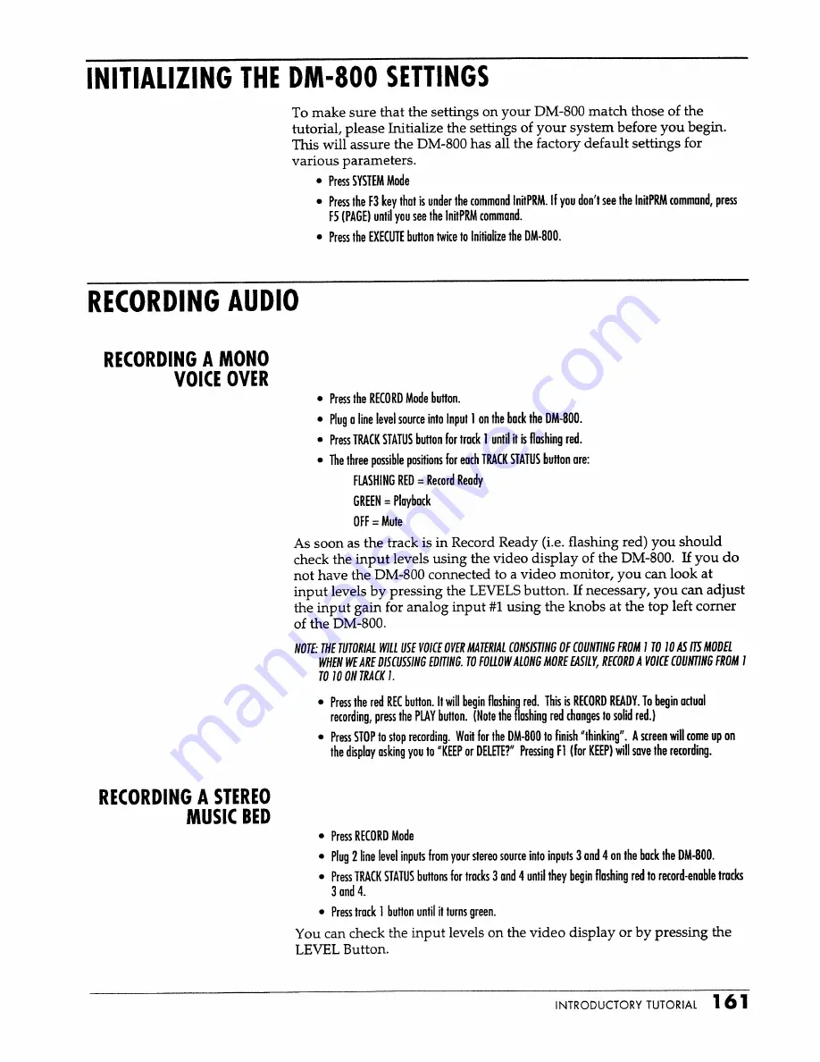 Roland DM-800 Owner'S Manual Download Page 163