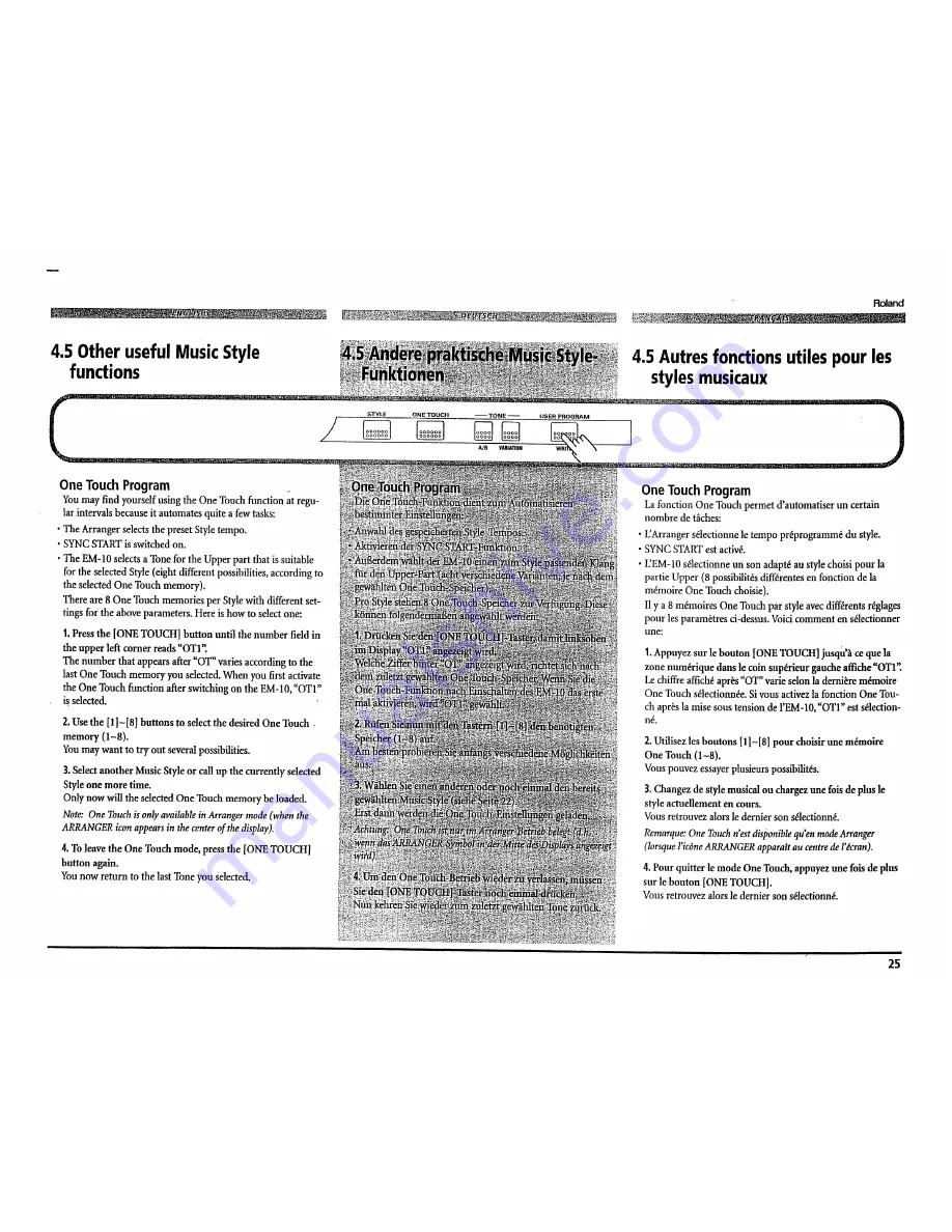 Roland EM-10 Owner'S Manual Download Page 25