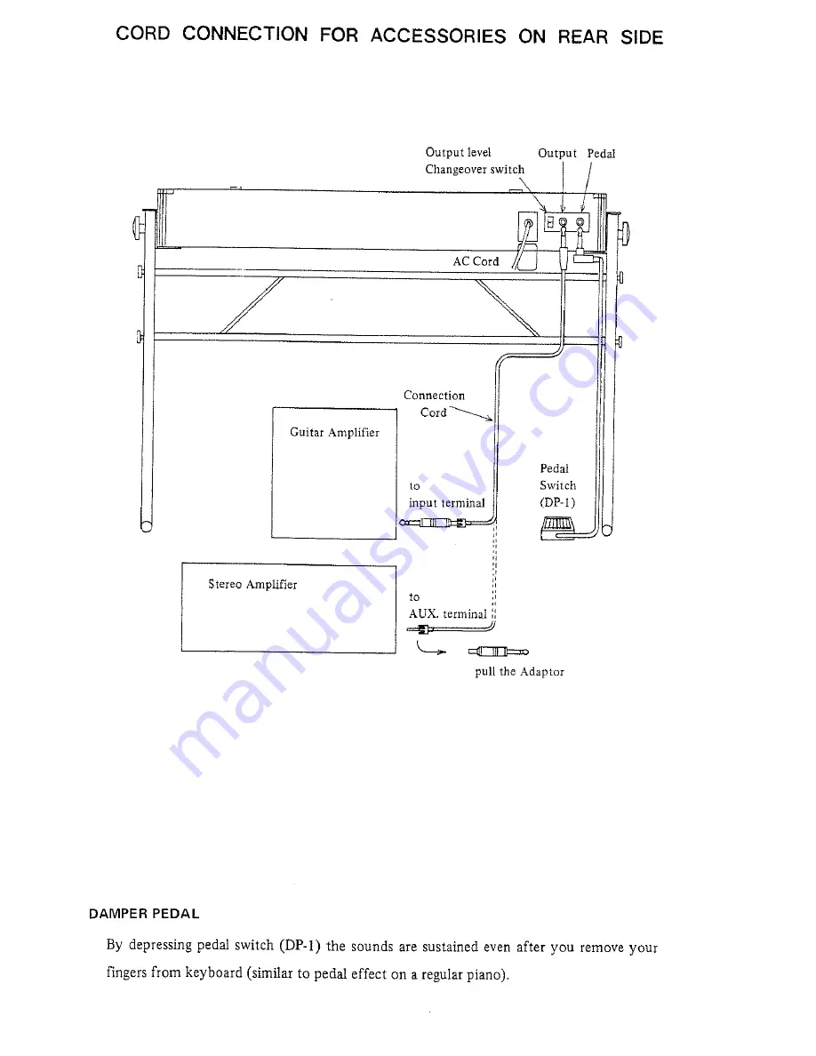 Roland EP-20 Specifications Download Page 3