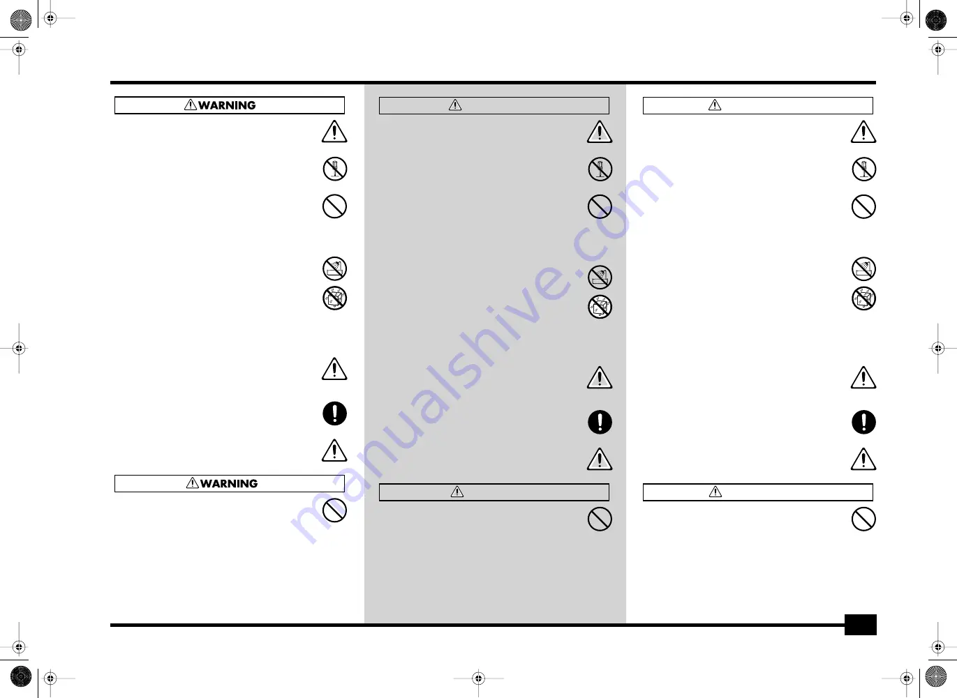 Roland EXR-7 Owner'S Manual Download Page 5